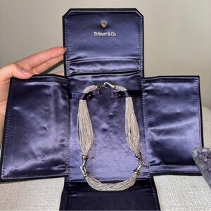 Tiffany & Co. Silver Tassel Necklace - Sterling silver and 18k gold